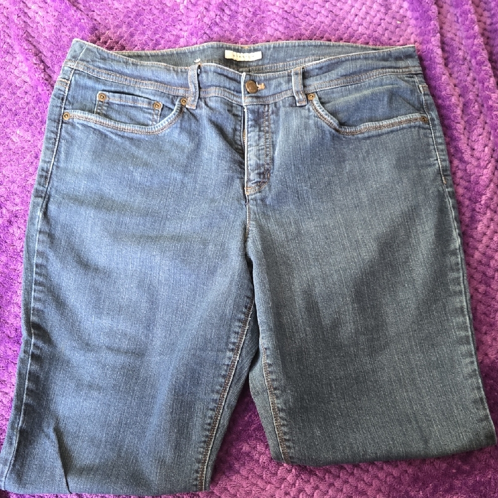 Jones New York Denim Blue Women's Jeans